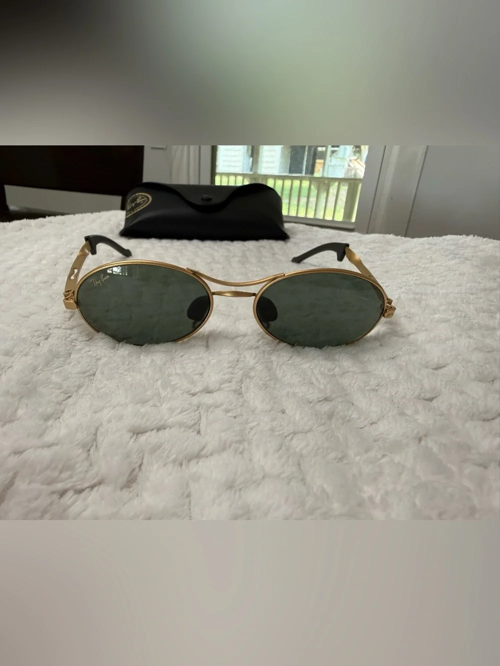 Ray Ban B&L Orbs Axis VINTAGE sunglasses Gold Glasses Orb